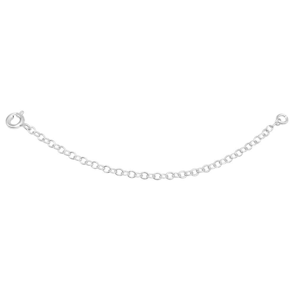 
                  
                    Sterling Silver Cable Trace Chain Extender for Necklace or Bracelet - 2" 3" 4"
                  
                