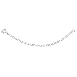 
                  
                    Sterling Silver Cable Trace Chain Extender for Necklace or Bracelet - 2" 3" 4"
                  
                