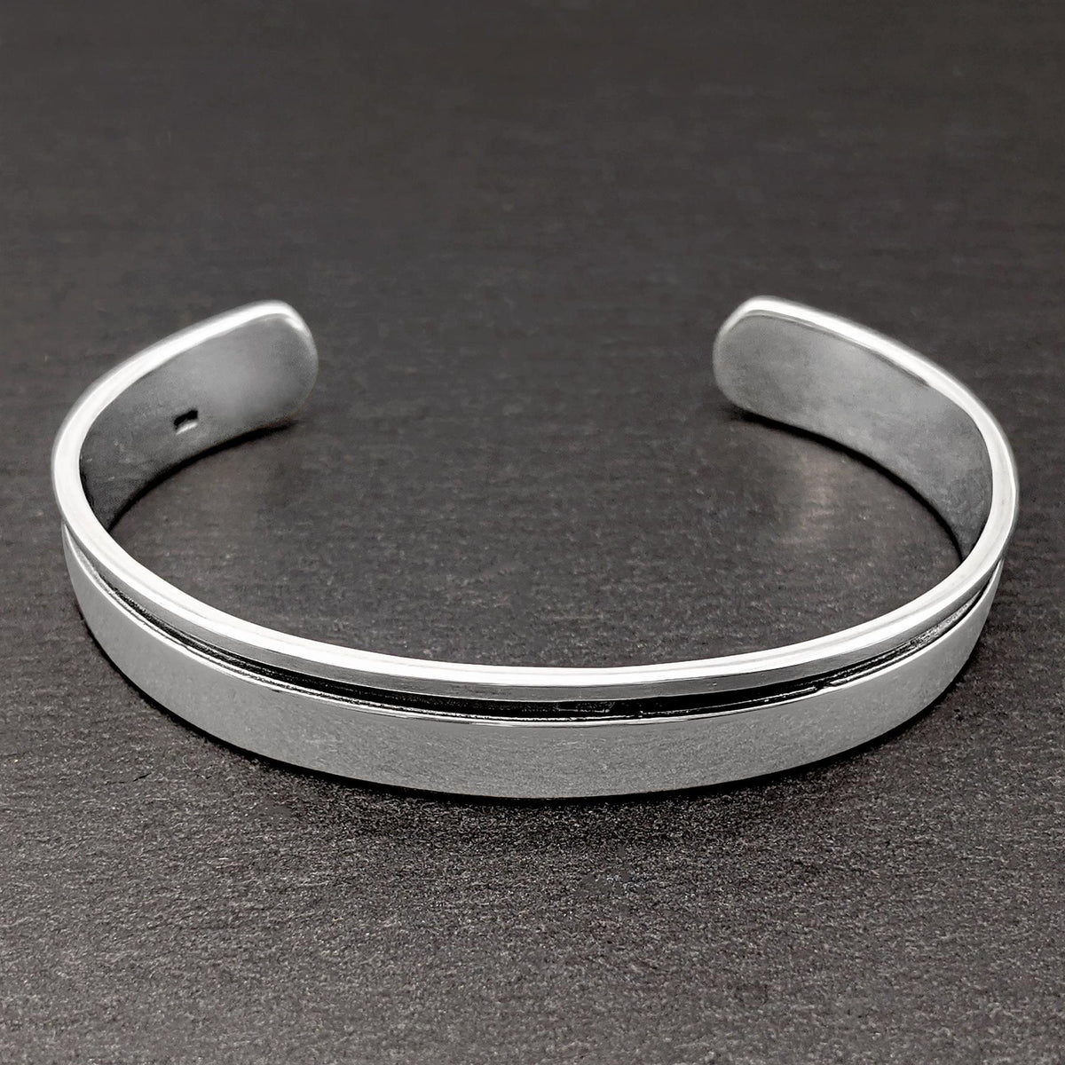 【まとめ／CHTY】FLAT BANGLE by Silver 925 silver-polished-stackable-thin