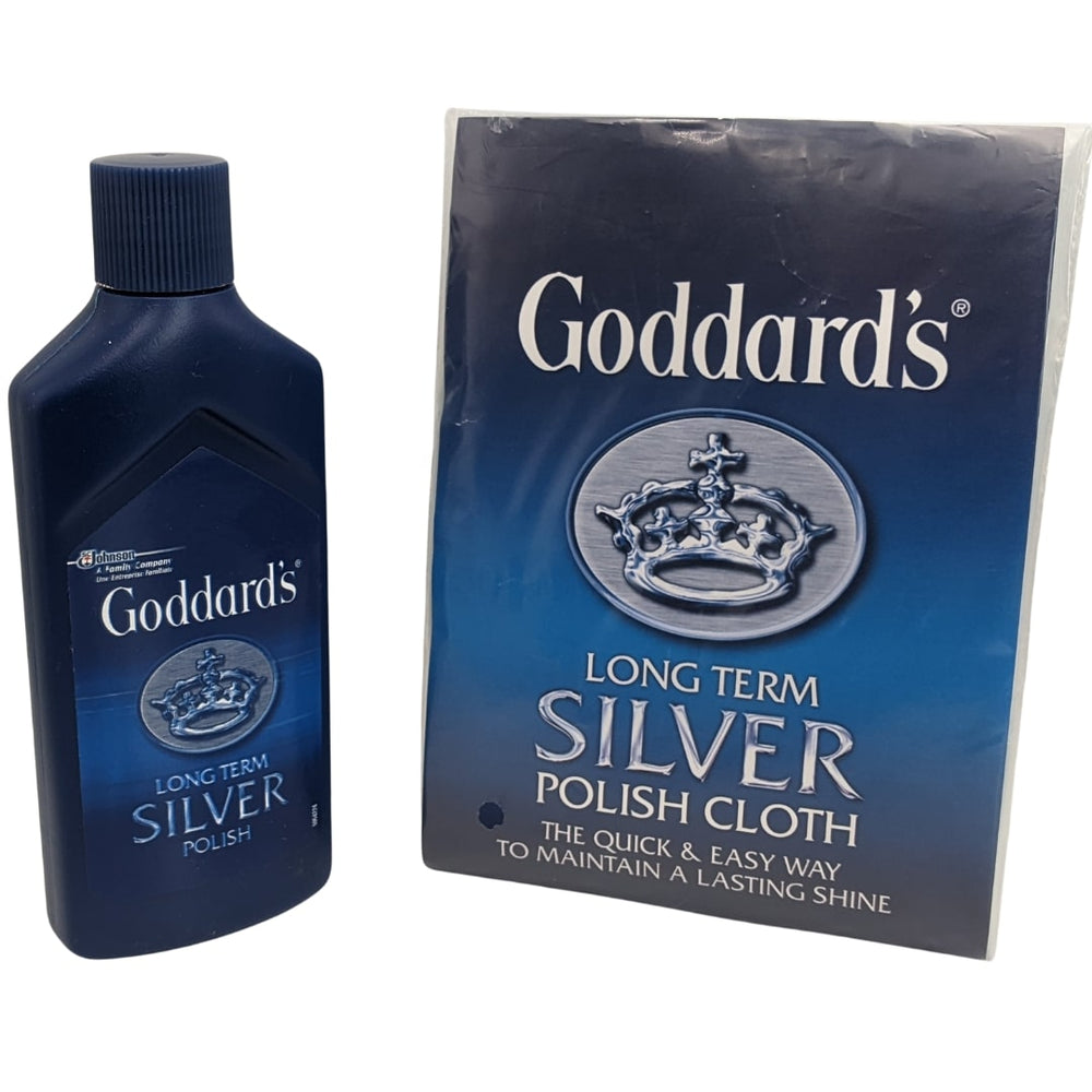 Goddard's Silver Cleaning Kit: Long Term Silver Polish and Cloth