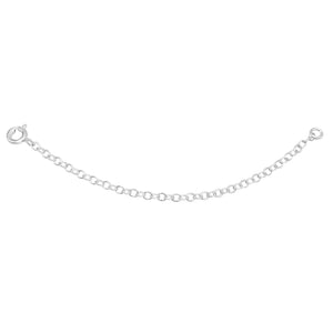 
                  
                    Sterling Silver Cable Trace Chain Extender for Necklace or Bracelet - 2" 3" 4"
                  
                