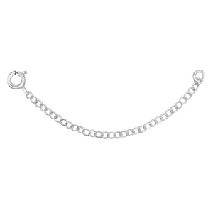 
                  
                    Sterling Silver Cable Trace Chain Extender for Necklace or Bracelet - 2" 3" 4"
                  
                