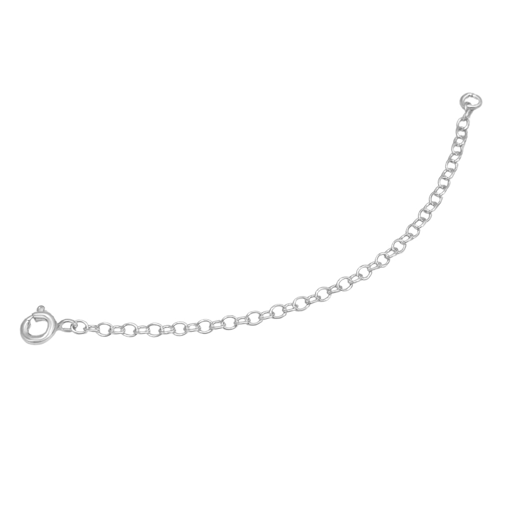 
                  
                    Sterling Silver Cable Trace Chain Extender for Necklace or Bracelet - 2" 3" 4"
                  
                