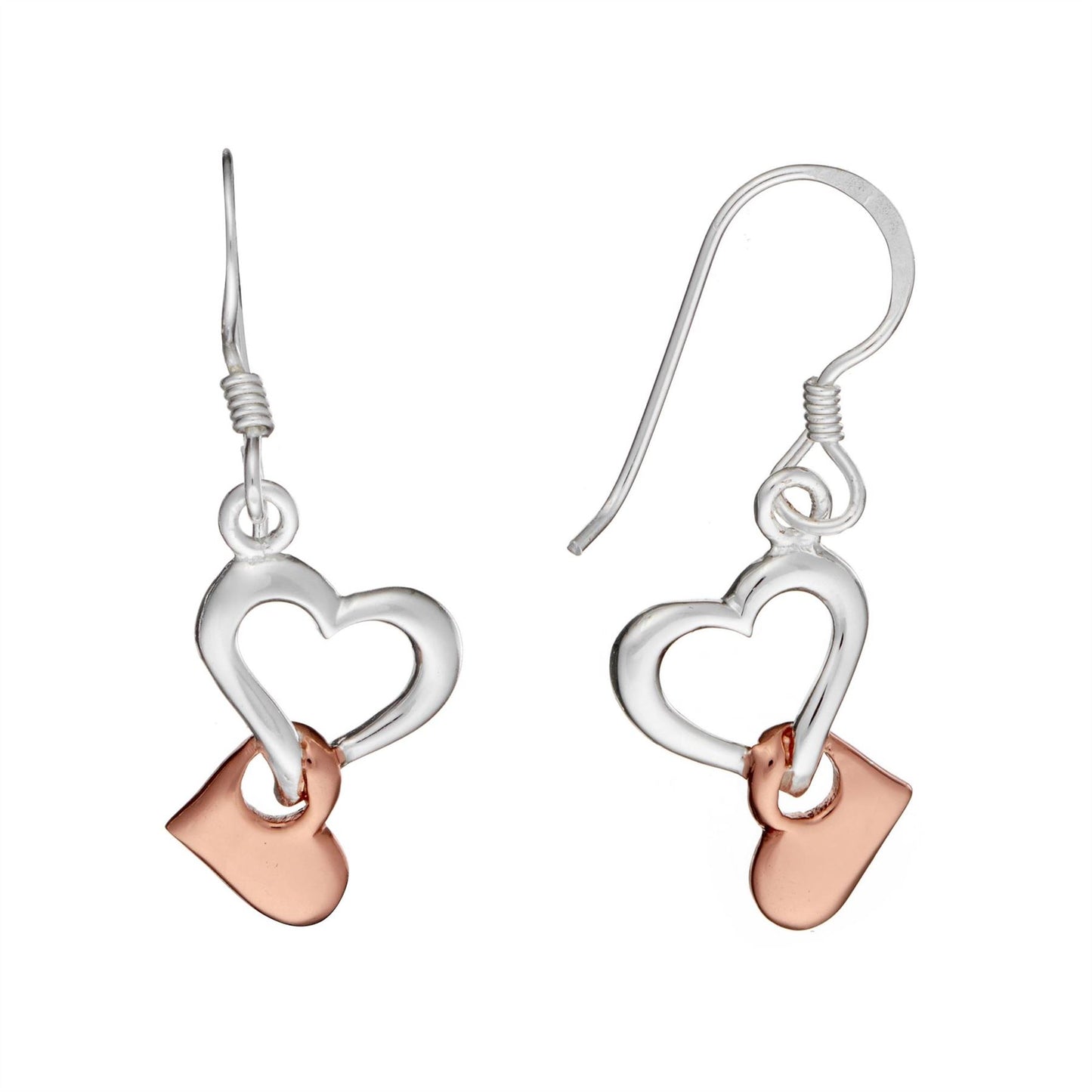 
                  
                    Rose Gold Plated Sterling Silver Heart Jewellery Set
                  
                
