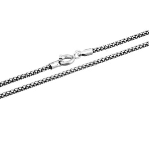 
                  
                    Sterling Silver Thin Round Snake Chain Necklace
                  
                
