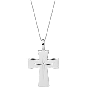 
                  
                    Sterling Silver Medieval Cross Pendant Necklace
                  
                