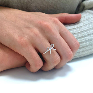 
                  
                    Sterling Silver Bow Ring
                  
                