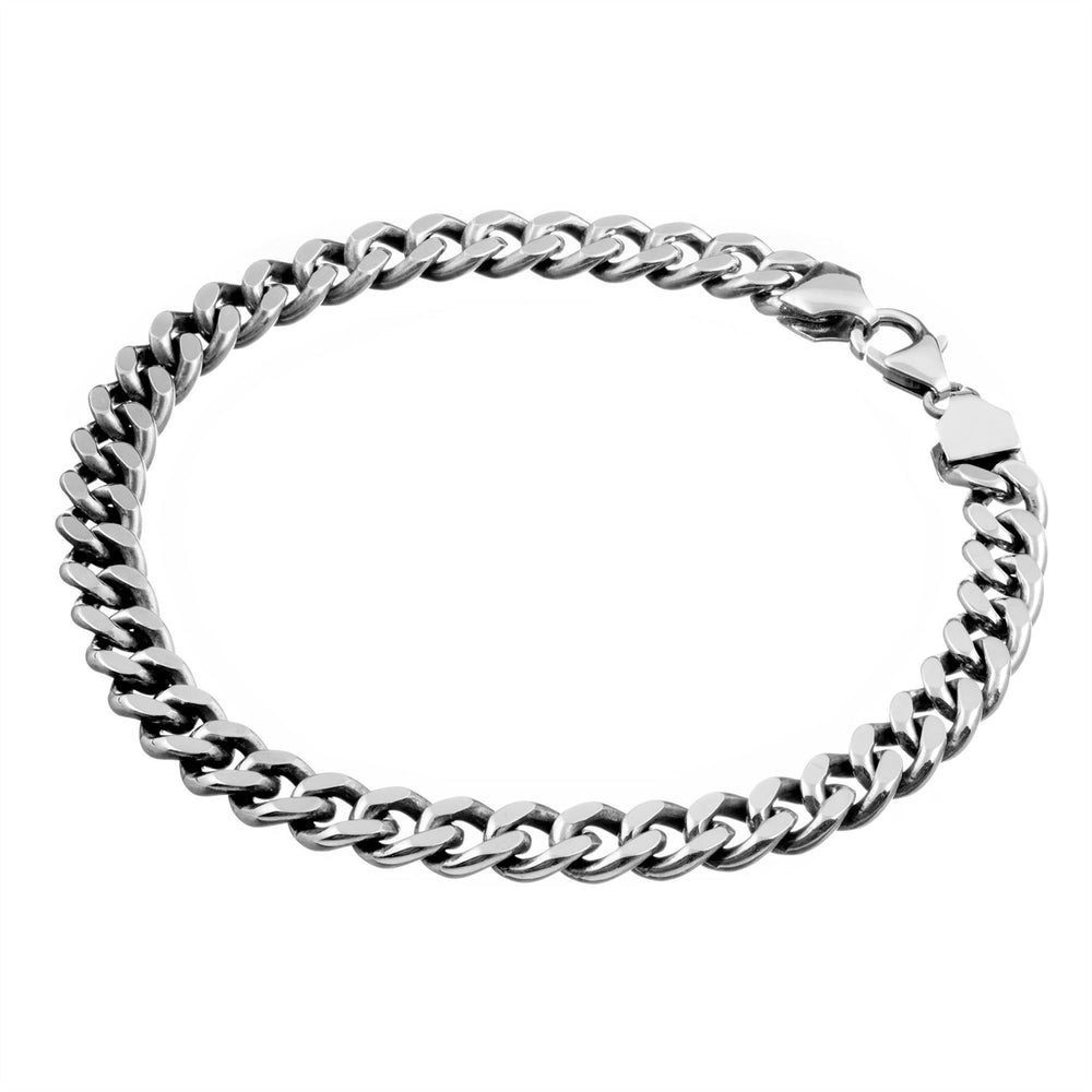 
                  
                    Sterling Silver Curb Chain Bracelet
                  
                