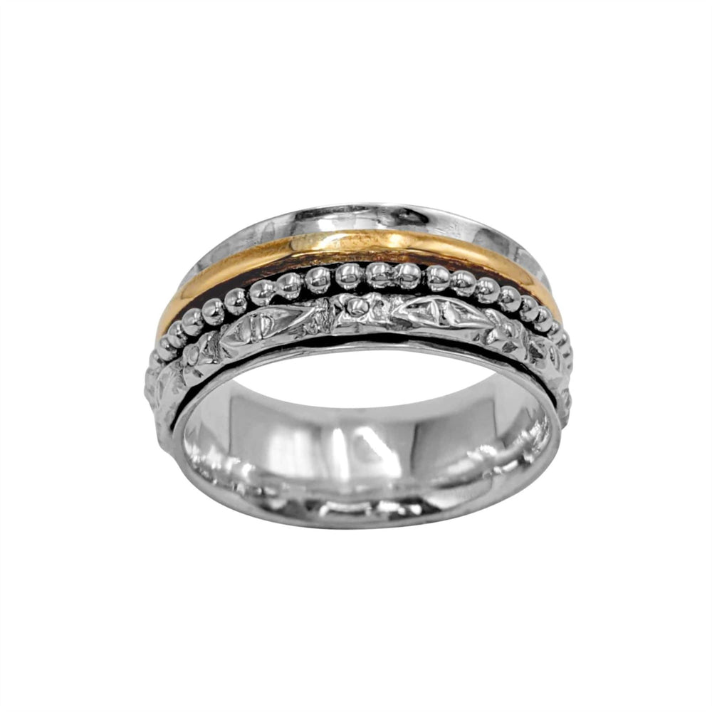 Sterling Silver Spinner Rings | Fidget & Worry Rings | Silverly