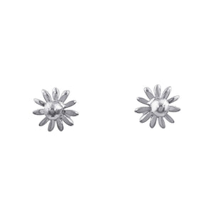 
                  
                    Sterling Silver Flower Ball Stud Earrings 2 in 1 Removable Petals
                  
                