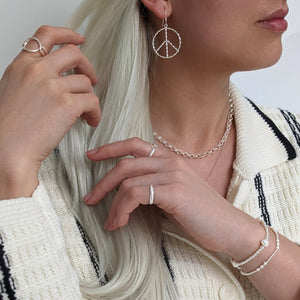 
                  
                    Sterling Silver Thick Rolo Chain Short Choker Necklace
                  
                