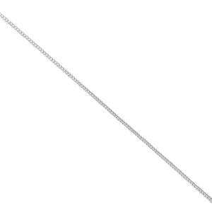 
                  
                    Sterling Silver Thin Curb Chain Anklet - Sleek & Simple Ankle Bracelet
                  
                