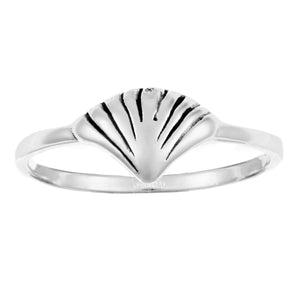 
                  
                    Sterling Silver Cockle Shell Ring
                  
                