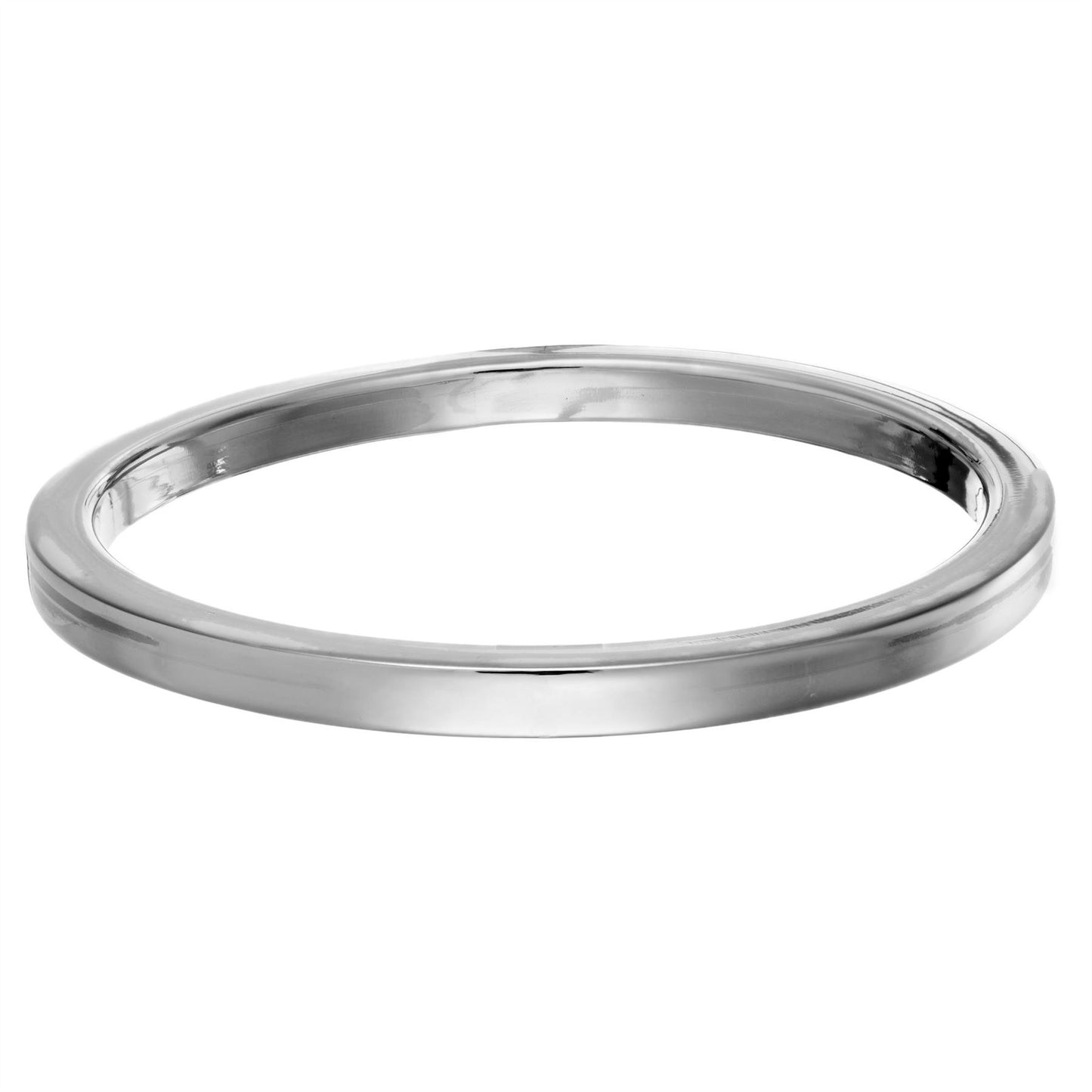 
                  
                    Sterling Silver Round Classic Square Tube Closed Stacking Bangle
                  
                