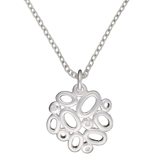 
                    
                      Sterling Silver Contemporary CZ Oval Cluster Set - Silverly
                    
                  