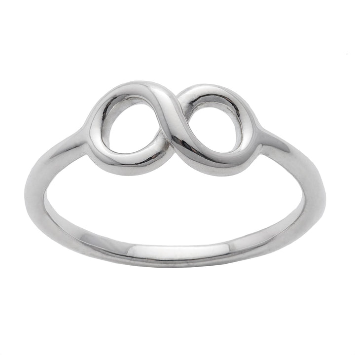 Sterling Silver Love Knot Infinity 