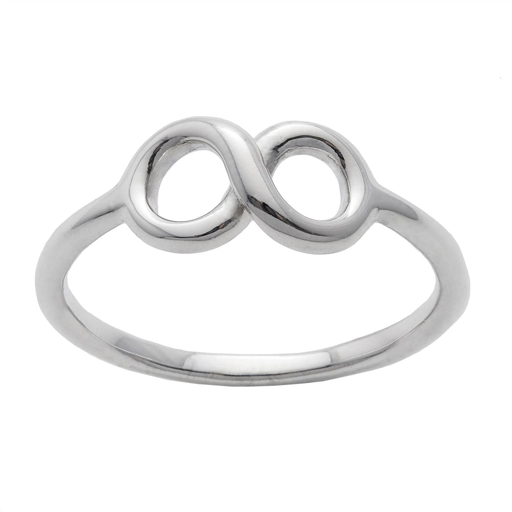 Sterling Silver Love Knot Infinity 