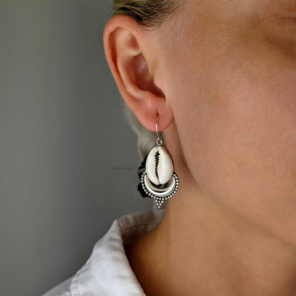 Earrings & Studs | Cowrie Shell Earrings | Freeup