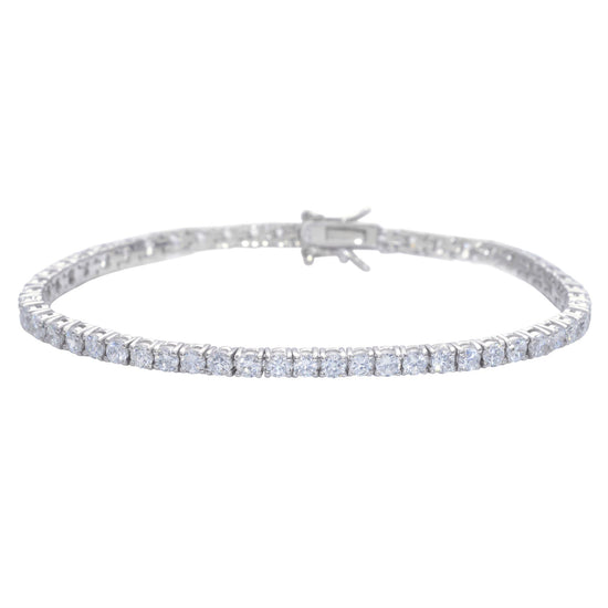 Sterling Silver Cubic Zirconia Prong - Silverly