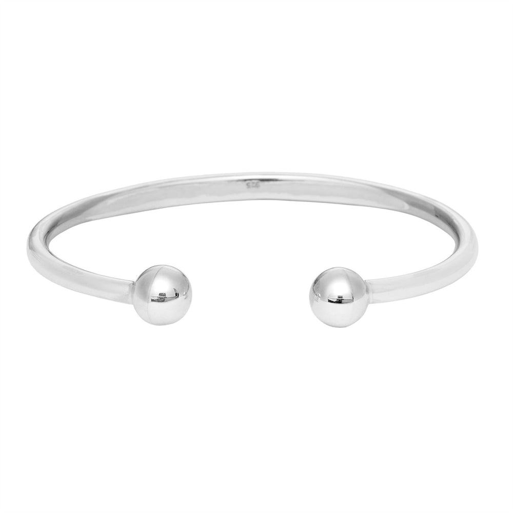 
                  
                    Sterling Silver Classic Identity Torque Bangle Engravable & Adjustable
                  
                