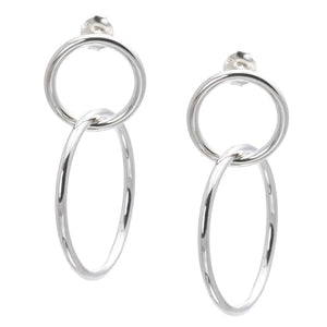 
                  
                    Sterling Silver Interlinking Stud Earrings - Silverly
                  
                