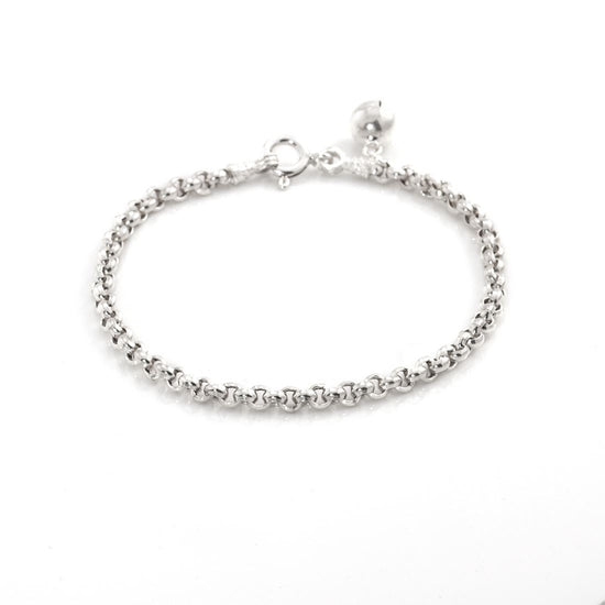 Sterling Silver Rolo Bracelet - Silverly