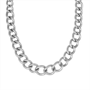 
                  
                    Sterling Silver Electroform Light Extra Thick Curb Chain Necklace
                  
                