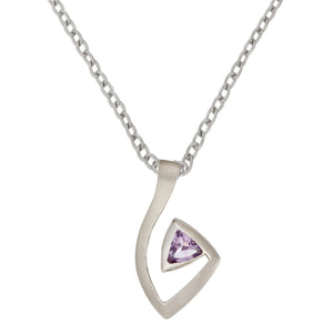 
                  
                    Sterling Silver Amethyst Musical Note Set - Silverly
                  
                